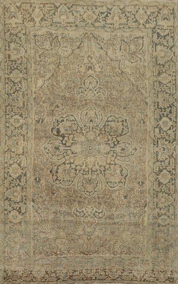 Antique Vegetable Dye Heriz Persian Area Rug 8x11