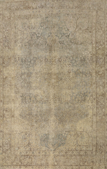 Antique Bakhtiari Persian Area Rug 9x12