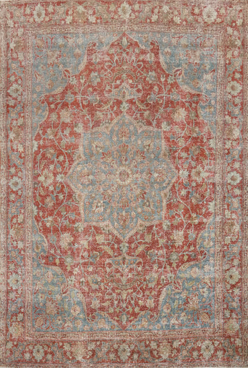 Antique Vegetable Dye Sarouk Persian Area Rug 9x12