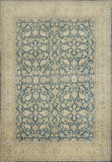 Antique Vegetable Dye Tabriz Persian Area Rug 10x13