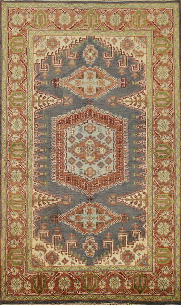 Geometric Viss Handmade Area Rug 6x9