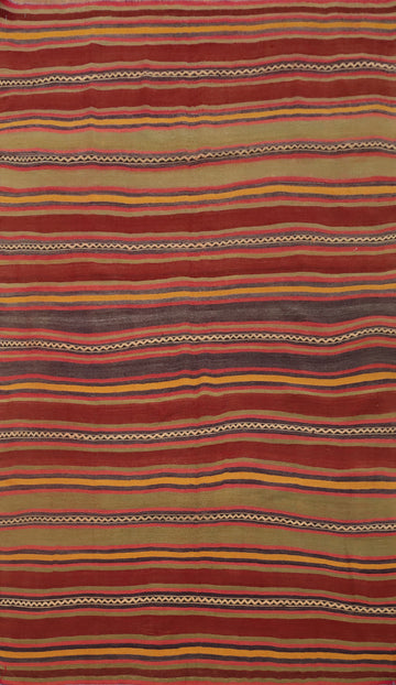 Handmade Wool Kilim Vegetable Dye Rug 5x7