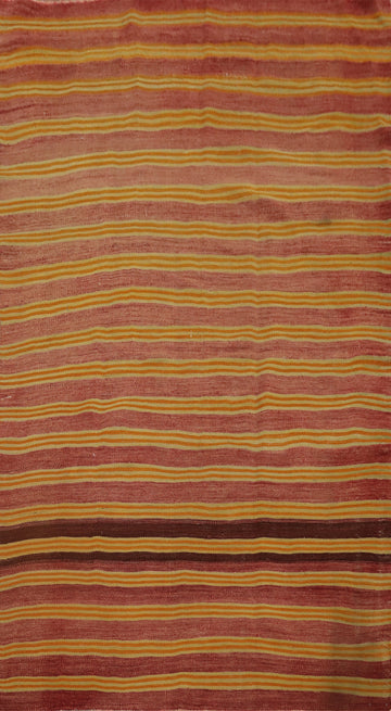 Stripe Kilim Area Rug 5x9 Infused with Warmth and Comfort