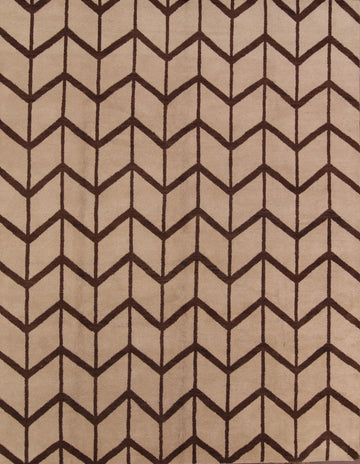 9x12 Moroccan Trellis Oushak Indian Oriental Area Rug