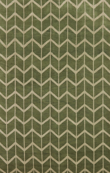 Trellis Green Moroccan Oriental Area Rug 10x14