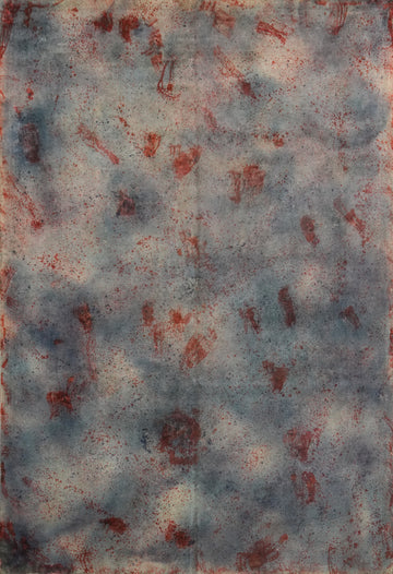 Abstract Modern Oushak Turkish Area Rug 8x11