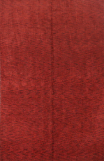 Solid Gabbeh Modern Area Rug 8x11