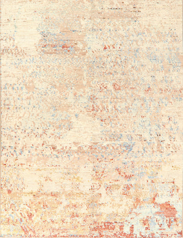 Contemporary Modern Turkish Area Rug 9x12