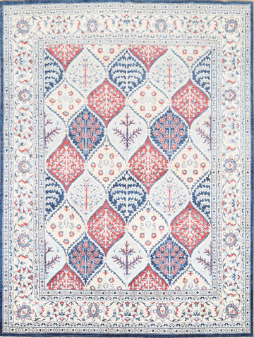 Garden Design Floral Bakhtiari Oriental Area Rug 8x10
