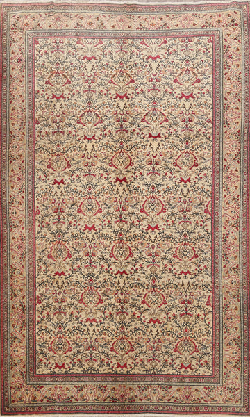 Floral Anatolian Turkish Area Rug 7x10