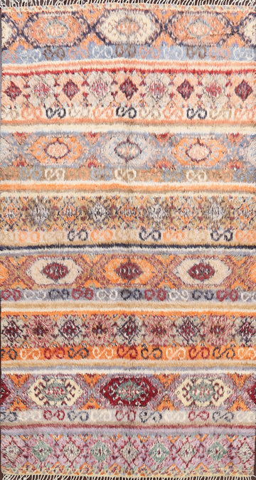 Tribal Moroccan Oriental Area Rug 7x10