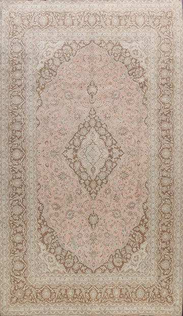 Floral Kashan Persian Area Rug 8x11