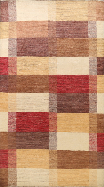 All-Over Gabbeh Kashkoli Oriental Area Rug 7x10