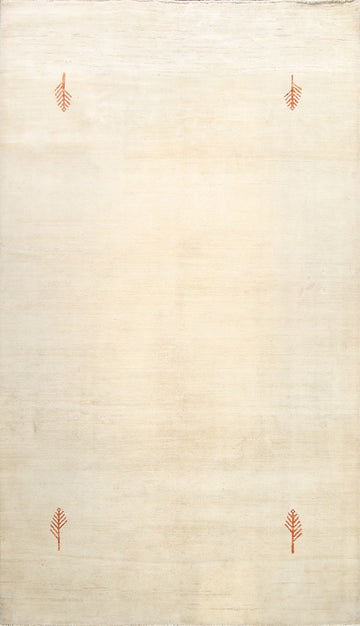 Modern Gabbeh Kashkoli Oriental Area Rug 7x10