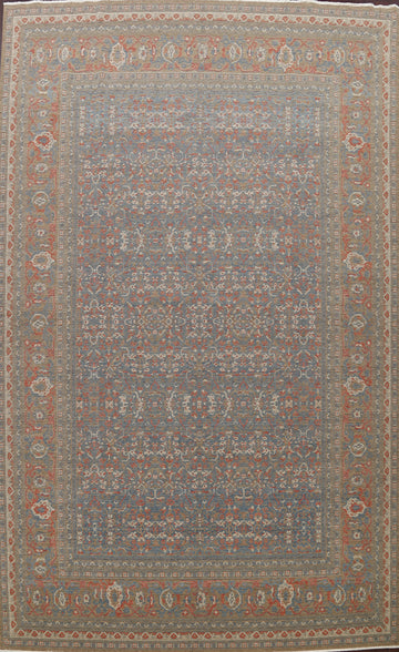 Silver Washed Ziegler Turkish Area Rug 10x13