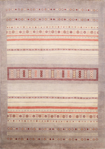 Tribal Geometric IKats Oriental Area Rug 5x7