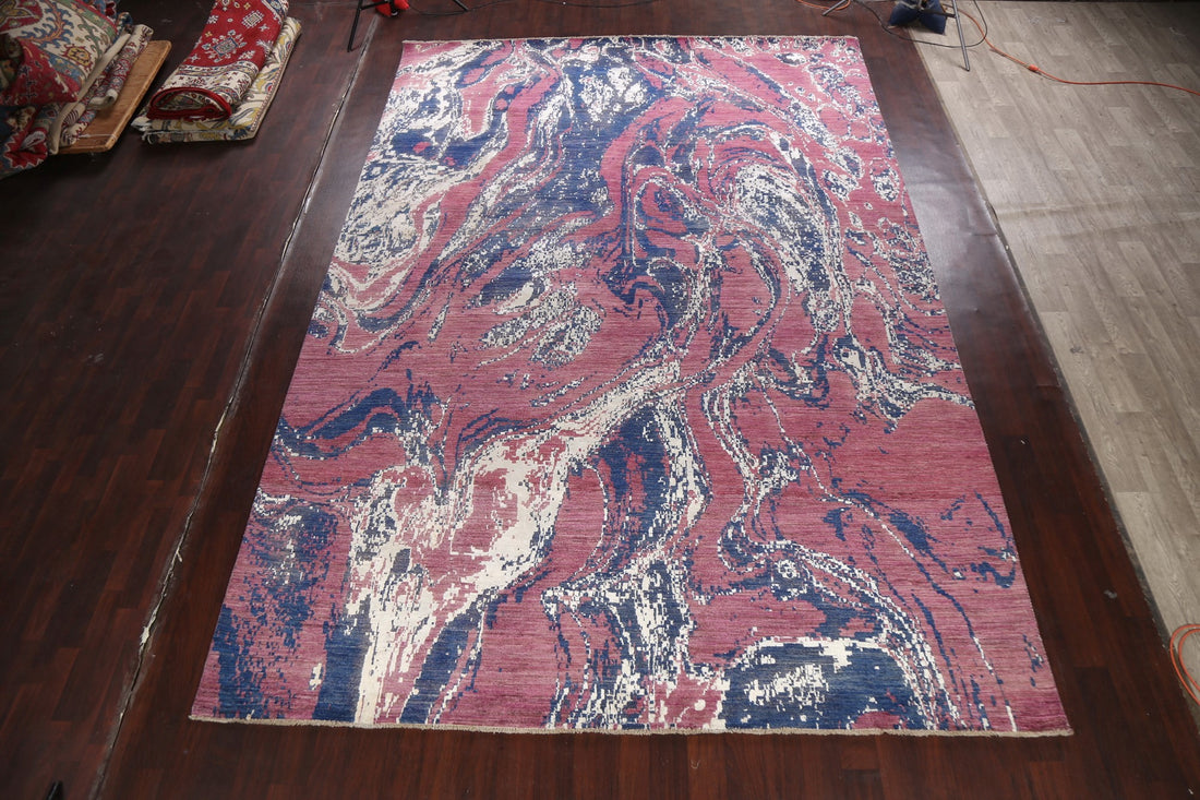 Abstract Modern Large Rug 10x15