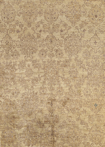 All-Over Floral Oushak Oriental Area Rug 8x10
