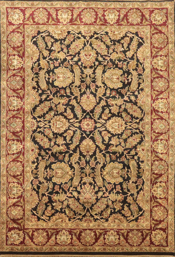 Floral Agra Oriental Area Rug 6x9