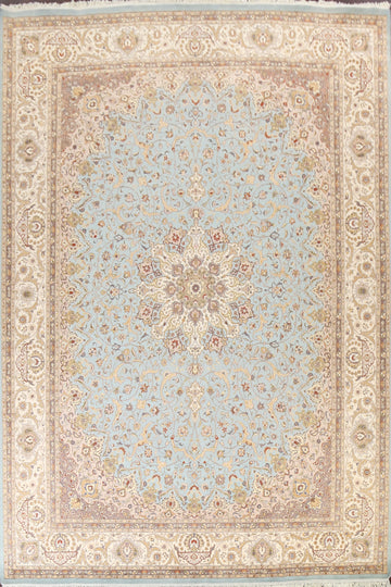 Vegetable Dye Tabriz Oriental Area Rug 9x13