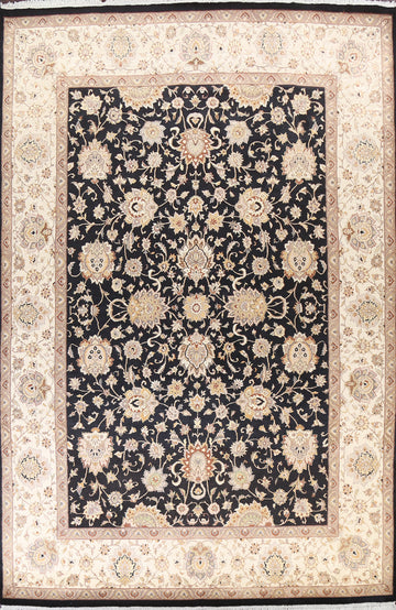 Vegetable Dye Tabriz Oriental Area Rug 9x13