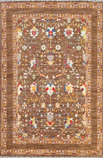 Vegetable Dye Ziegler Oriental Area Rug 7x10