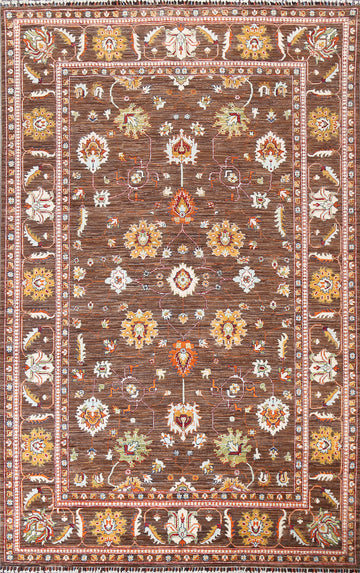 Vegetable Dye Ziegler Oriental Area Rug 7x10