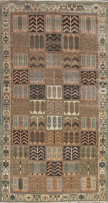 Garden Design Bakhtiari Persian Area Rug 5x9