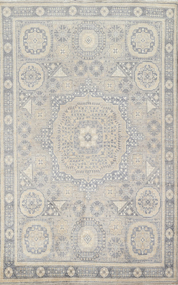 Vegetable Dye Khotan Oriental Area Rug 5x8