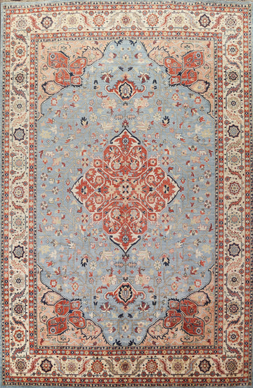 Vegetable Dye Heriz Serapi Handmade Area Rug 10x14