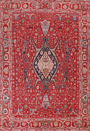 Vegetable Dye Heriz Serapi Oriental Area Rug 9x12