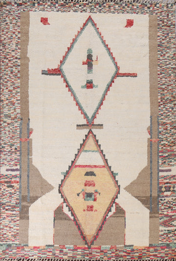 Tribal Moroccan Handmade Area Rug 8x10