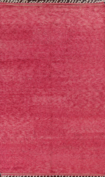 Handmade Moroccan Wool Area Rug 6x10