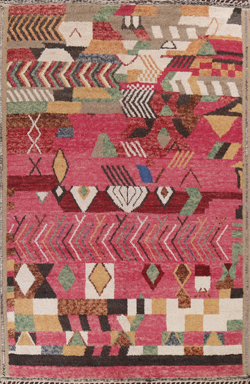Tribal Moroccan Handmade Area Rug 9x13