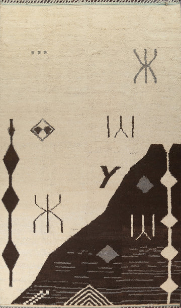 Wool Moroccan Handmade Rug 10x15