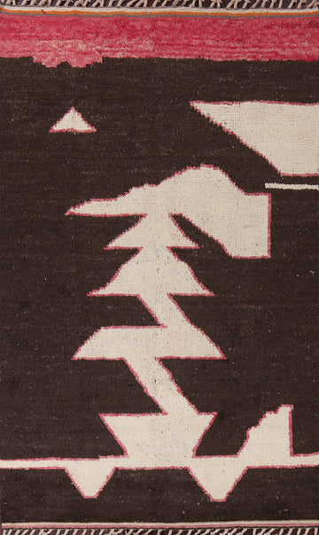 Wool Moroccan Handmade Area Rug 6x10