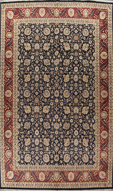 Vegetable Dye Tabriz Wool Handmade Rug 10x15