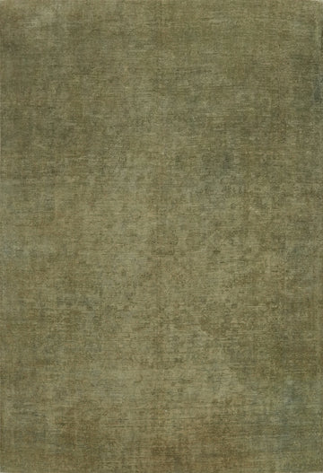 Distressed Wool Oushak Turkish Area Rug 8x10