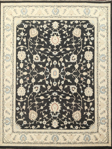Vegetable Dye Peshawar Chobi Wool Area Rug 8x10