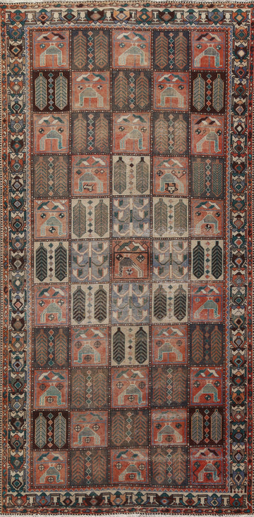 Garden Design Bakhtiari Persian Area Rug 5x9