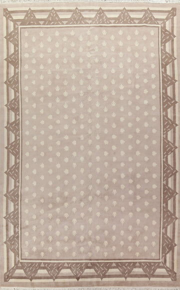 Vegetable Dye Nepalese Wool Area Rug 10x14