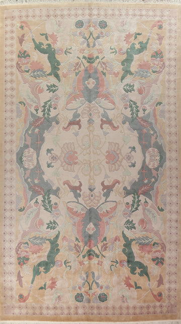 Victorian Style Handmade Nepalese Large Wool Rug 12x18