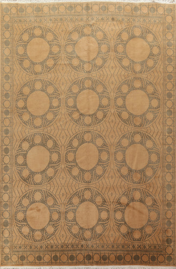 Vegetable Dye Nepalese Wool Area Rug 10x14