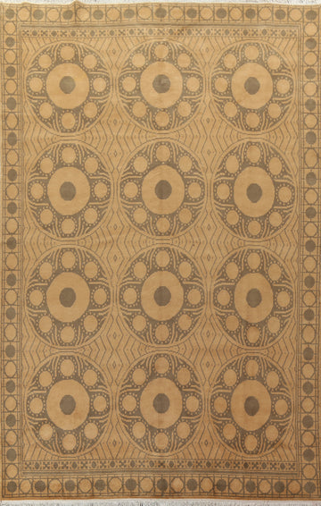 Vegetable Dye Nepalese Handmade Area Rug 10x14