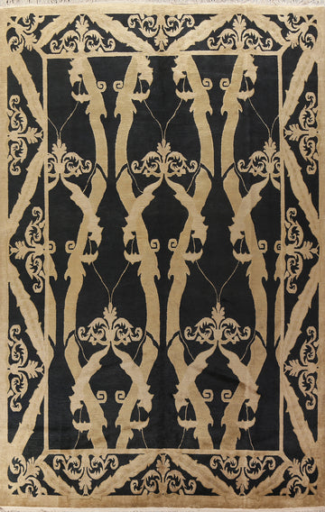 Vegetable Dye Nepalese Handmade Area Rug 10x14