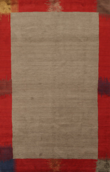 Wool Nepalese Handmade Area Rug 6x9