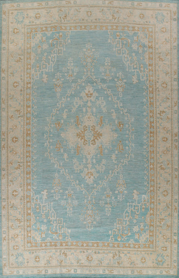 Vegetable Dye Oushak Oriental Area Rug 10x14