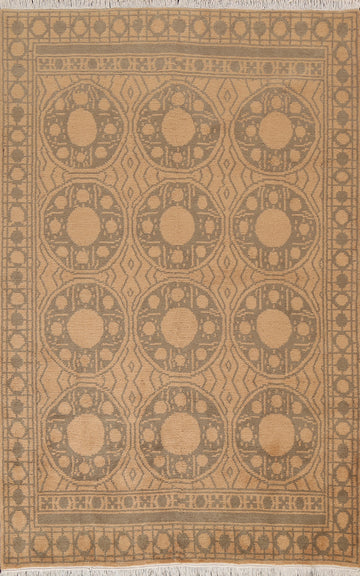 Vegetable Dye Nepalese Handmade Area Rug 6x9
