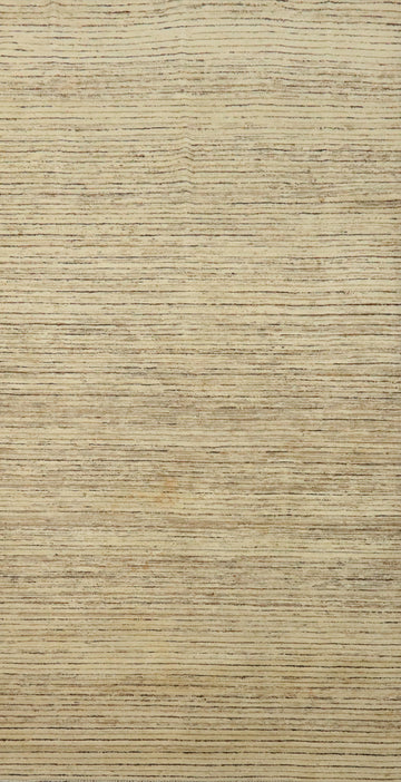 Striped Wool Gabbeh Kashkoli Wool Area Rug 5x10