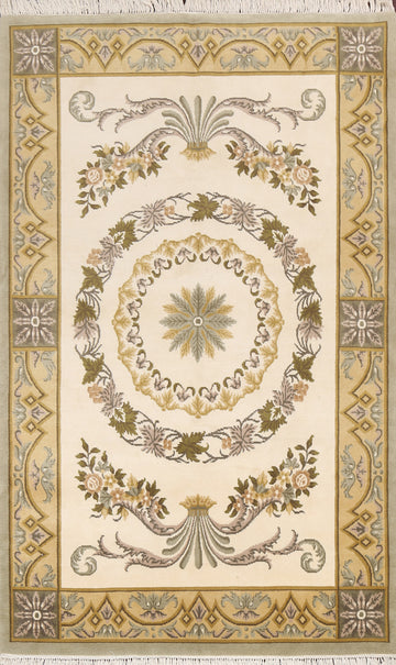 Handmade Nepalese Vegetable Dye Area Rug 6x9